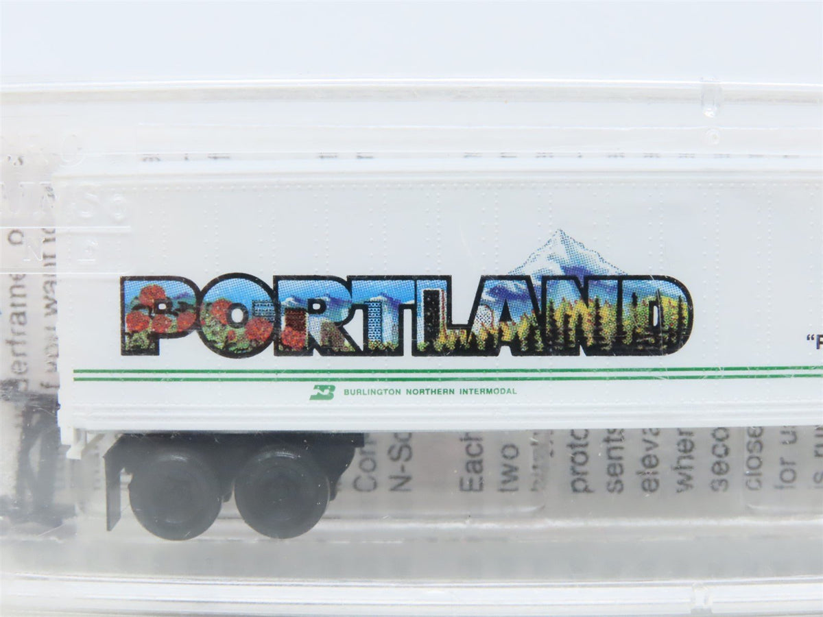 N Scale Micro-Trains MTL 67210 BN Intermodal 45&quot; Trailer #237862 &quot;Portland&quot;