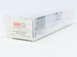 N Scale Micro-Trains MTL 67210 BN Intermodal 45