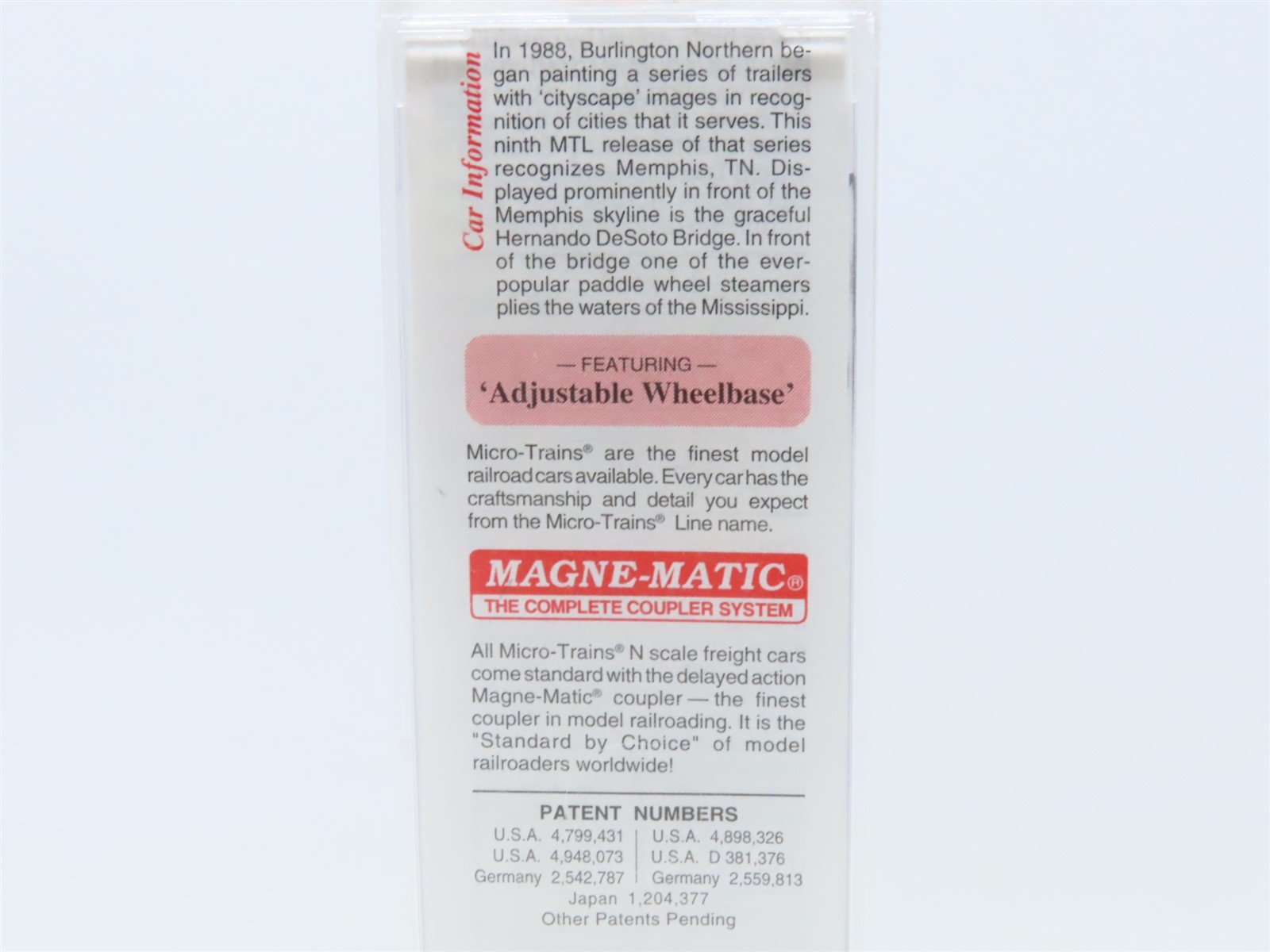 N Scale Micro-Trains MTL 67190 BN Intermodal 45