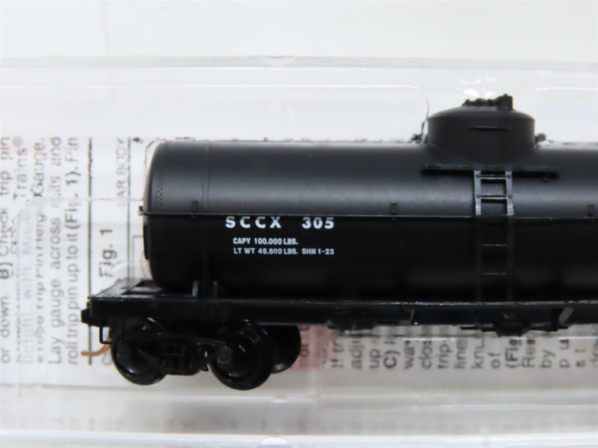 N Scale Micro-Trains MTL 65520 SCCX Shell 39&#39; Single Dome Tank Car #305