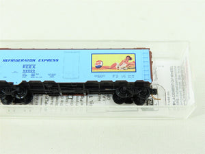 N Scale Micro-Trains MTL #59550 PCEX Pepsi-Cola 40' Steel Side Ice Reefer #59505