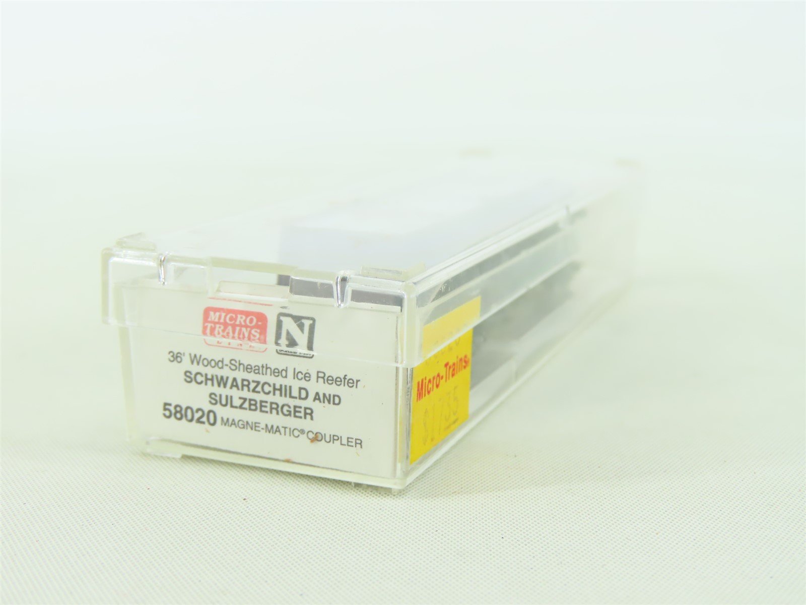 N Scale Micro-Trains MTL #58020 CBTCO Schwarzchild & Sulzberger 36' Reefer #1675