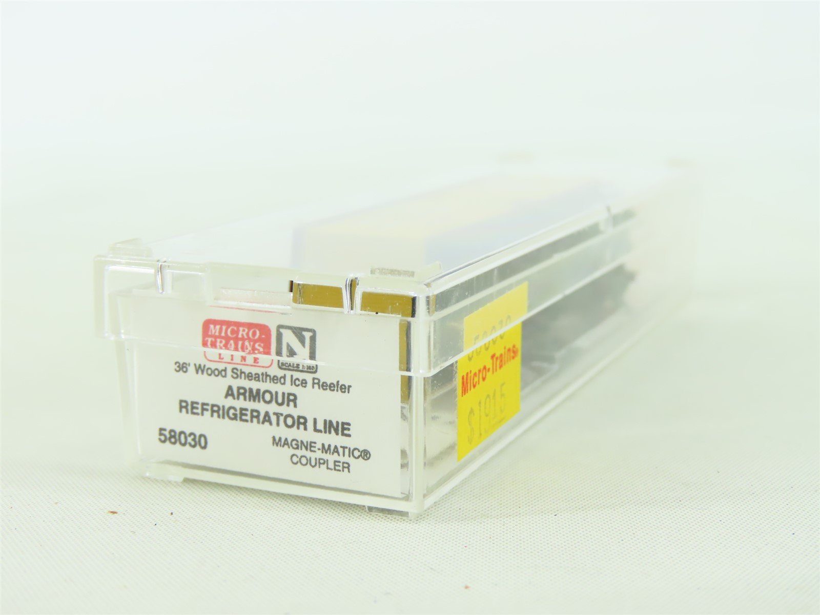 N Scale Micro-Trains MTL #58030 Armour Refrigerator Line 36' Ice Reefer #7306