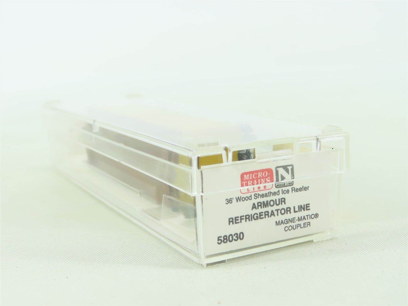 N Scale Micro-Trains MTL #58030 Armour Refrigerator Line 36' Ice Reefer #7306