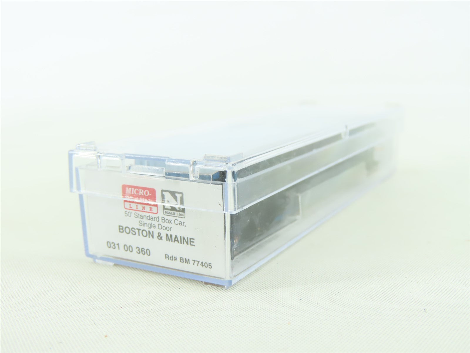 N Micro-Trains MTL #03100360 BM Boston & Maine 50' Single Door Box Car #77405