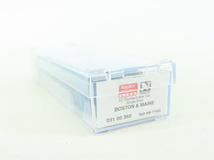 N Micro-Trains MTL #03100360 BM Boston & Maine 50' Single Door Box Car #77405