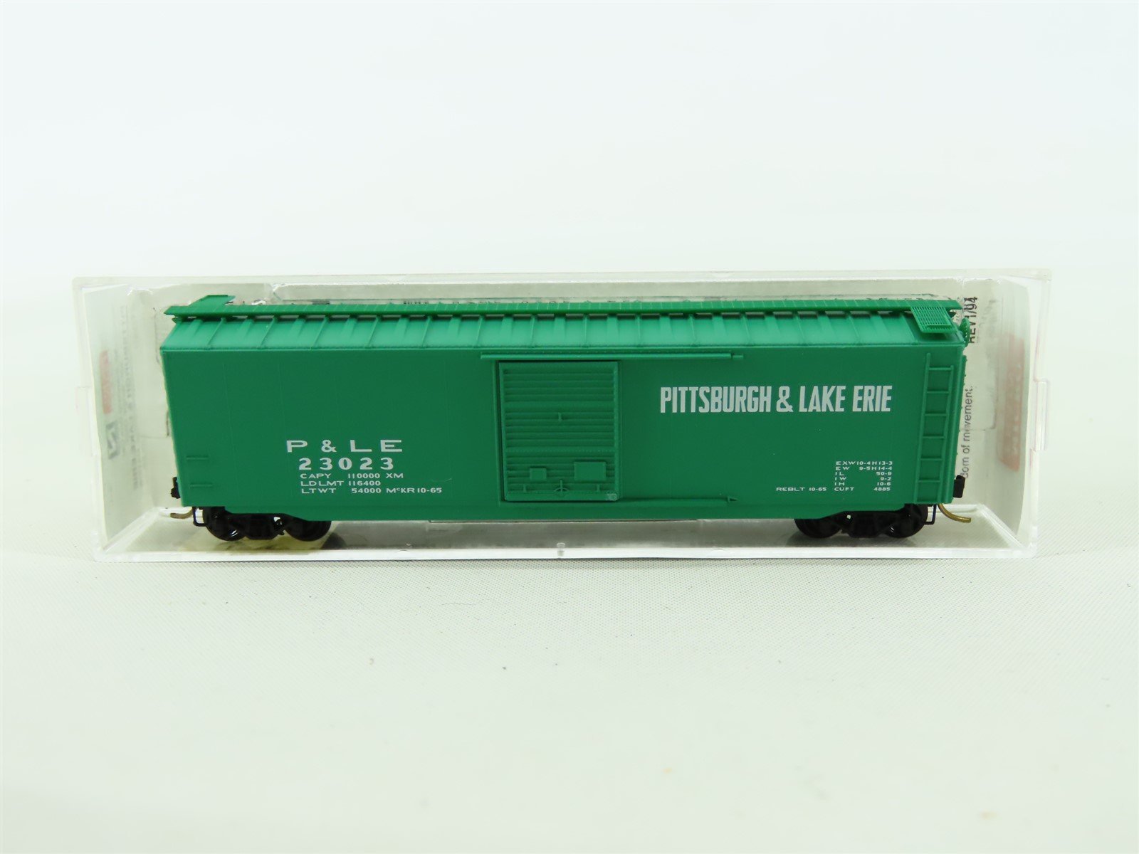 N Scale Micro-Trains MTL #31050 P&LE Pittsburgh & Lake Erie 50' Box Car #23023