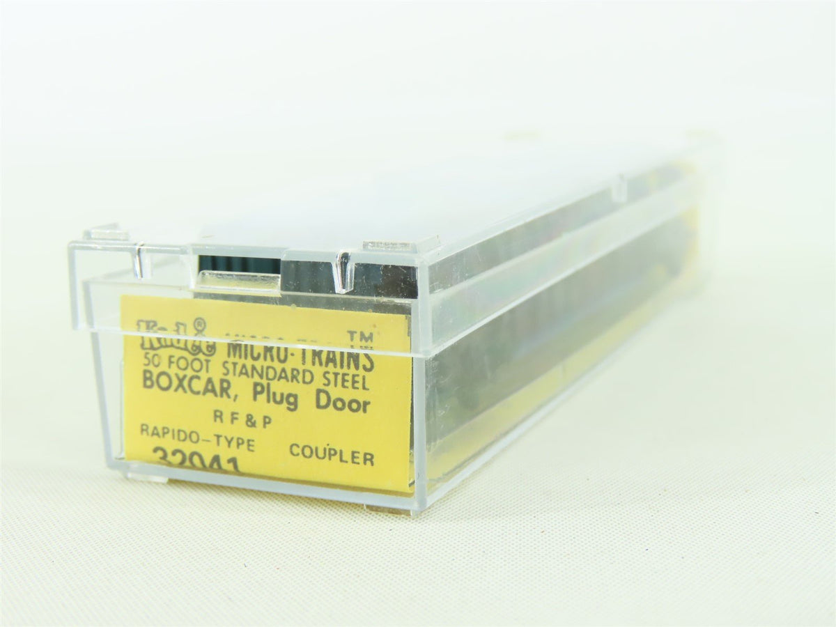 N Scale Kadee Micro-Trains MTL #32041 RF&amp;P 50&#39; Plug Door Steel Box Car #2649