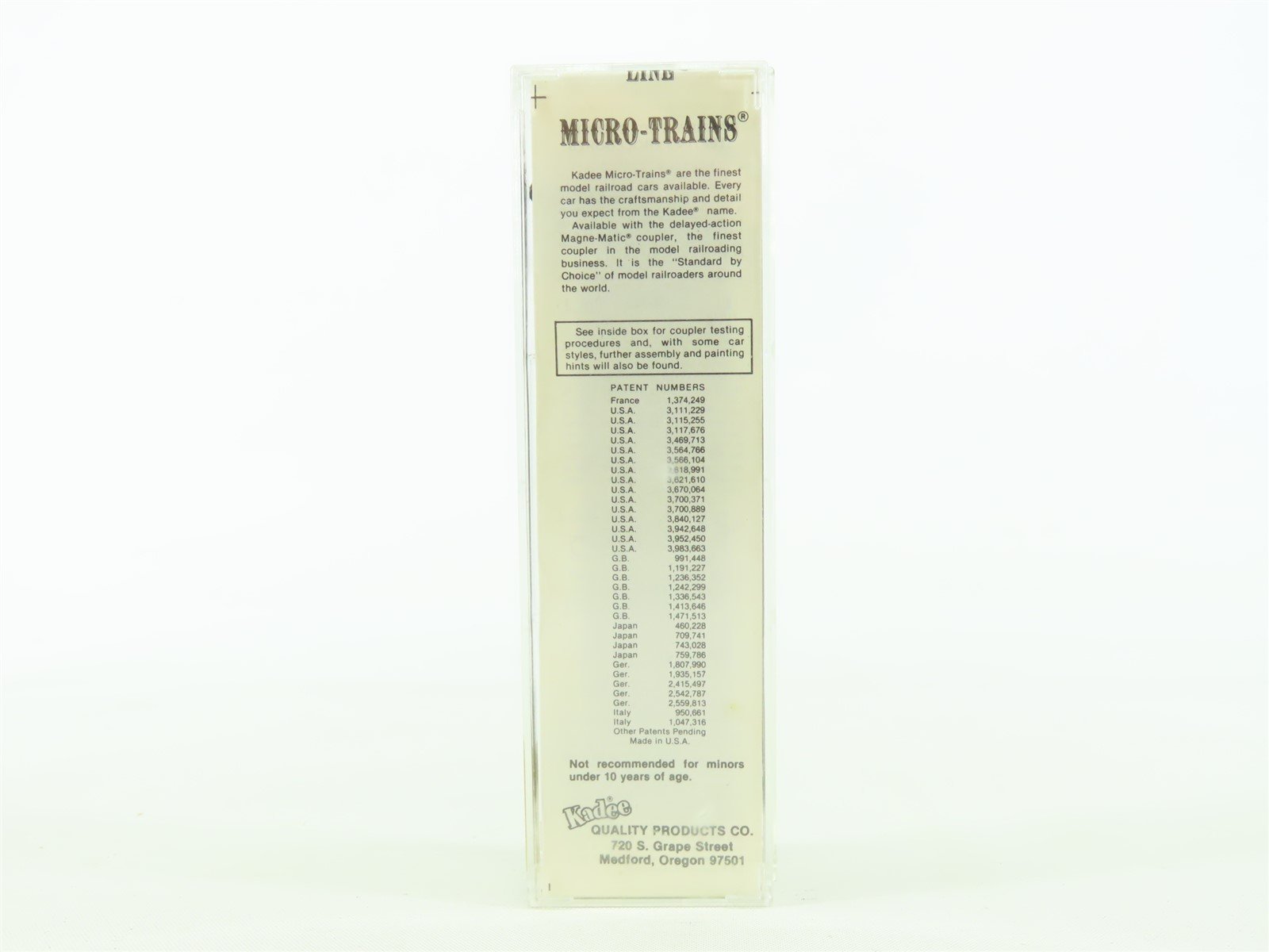 N Scale Kadee Micro-Trains MTL #31180 MP Route of The Eagles 50' Box Car #20573