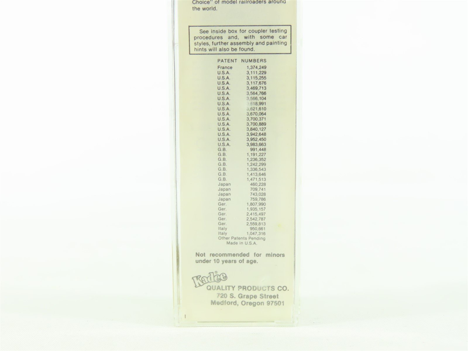 N Scale Kadee Micro-Trains MTL #31180 MP Route of The Eagles 50' Box Car #20573