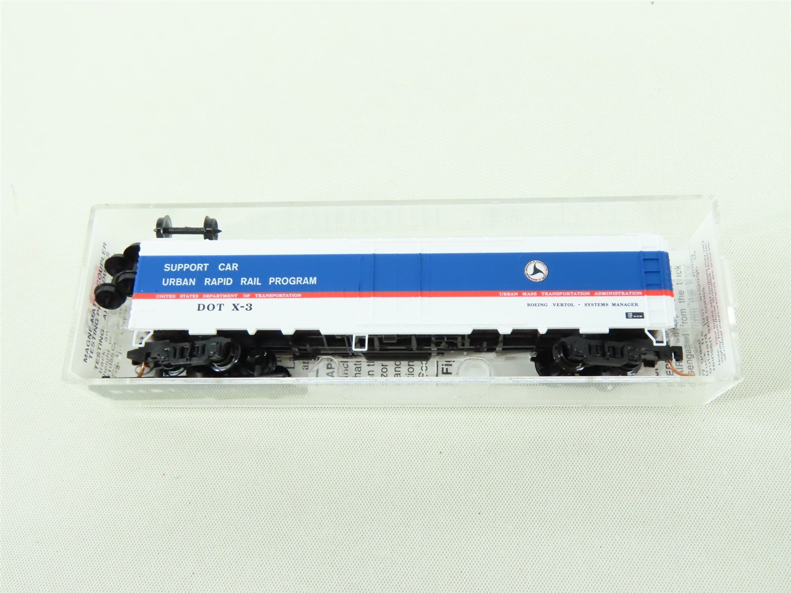 N Scale Micro-Trains MTL 52090 UMTA Urban Rapid Rail Program Steel Reefer #X-3