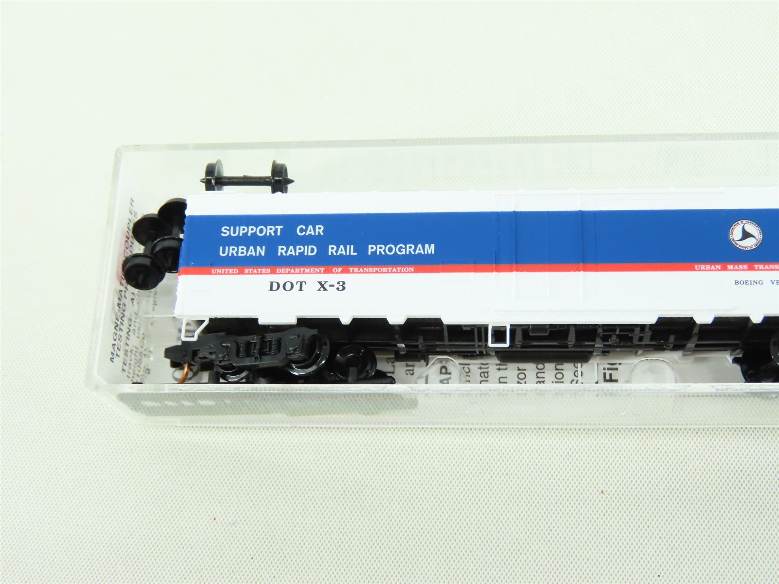 N Scale Micro-Trains MTL 52090 UMTA Urban Rapid Rail Program Steel Reefer #X-3