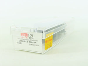 N Scale Micro-Trains MTL 55430 C&I Cambria & Indiana 2-Bay Hopper #1976