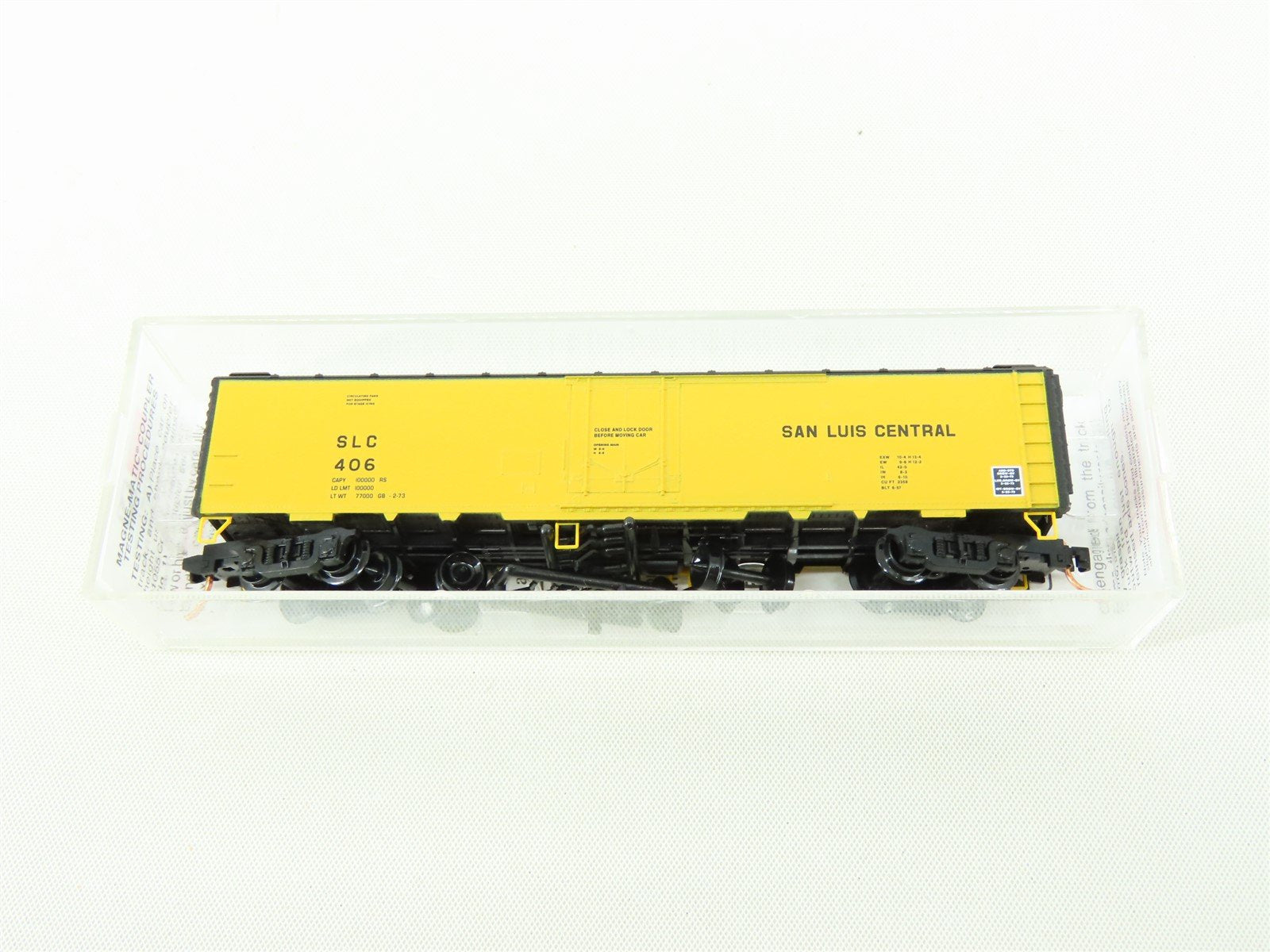 N Scale Micro-Trains MTL 05200100 SLC San Luis Central Steel Express Reefer #406