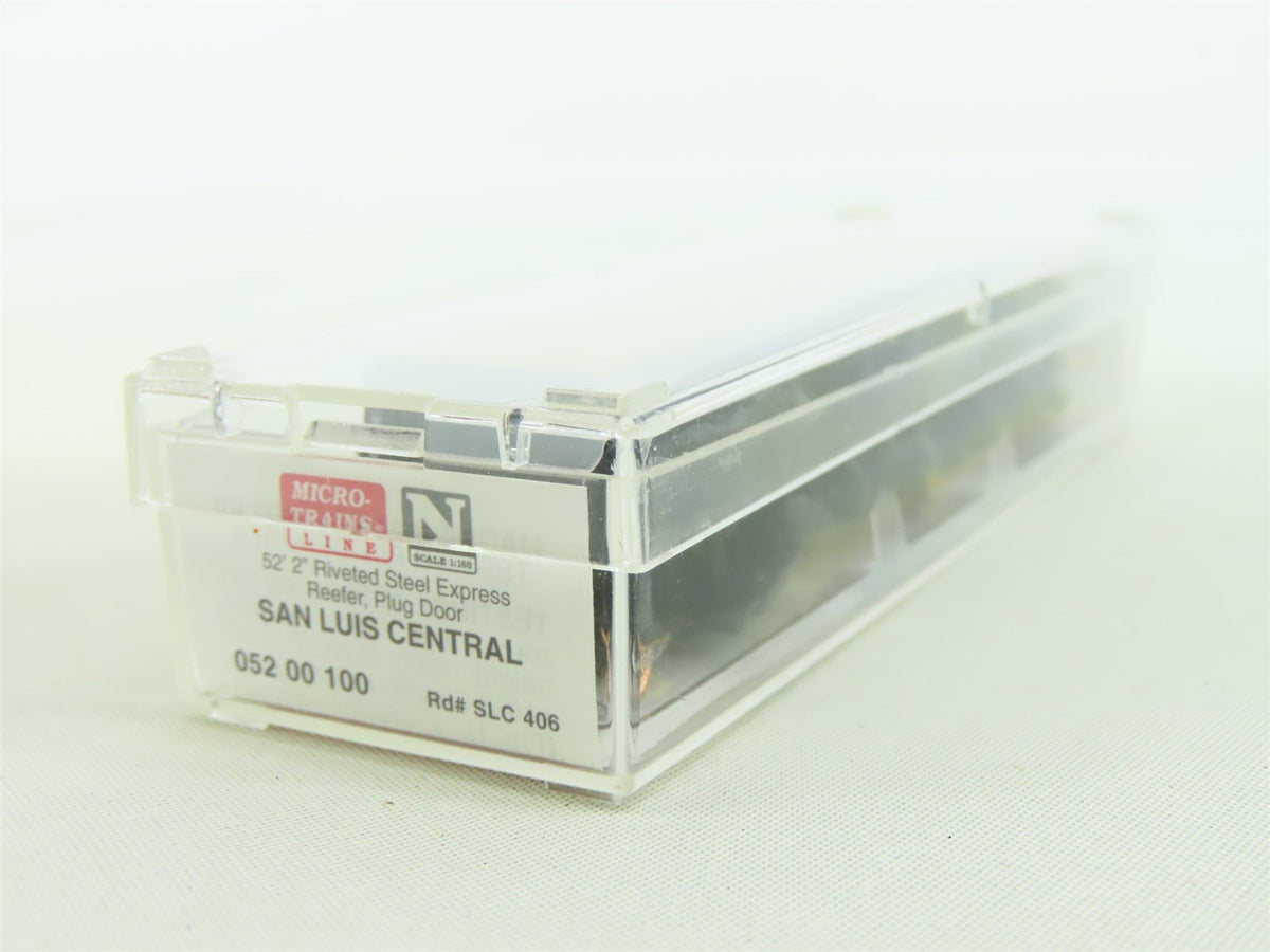 N Scale Micro-Trains MTL 05200100 SLC San Luis Central Steel Express Reefer #406