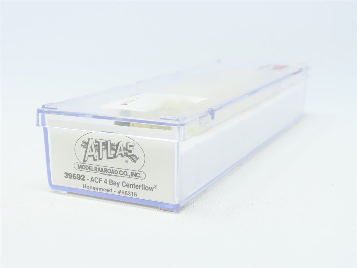N Scale Atlas #39692 ACFX Honeymead ACF 4-Bay Centerflow Hopper #56315