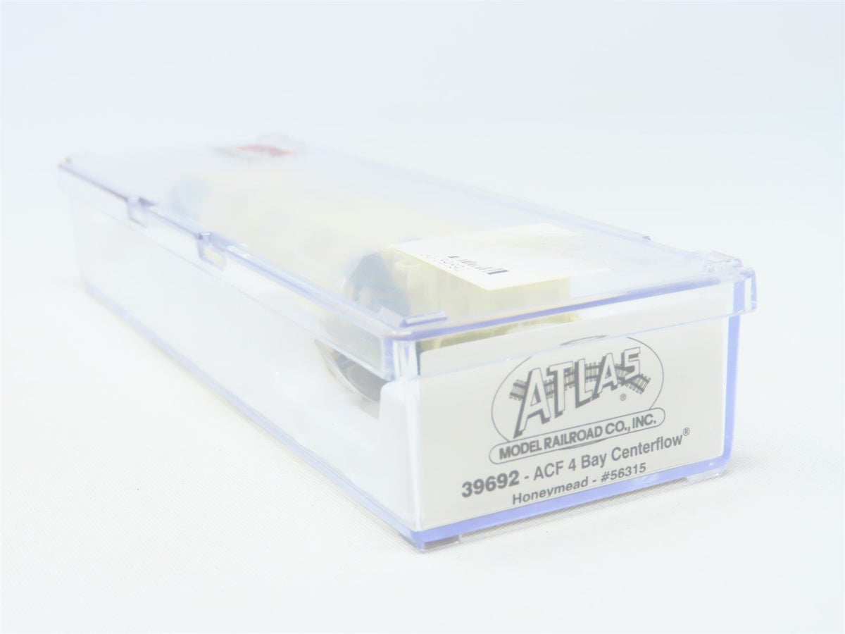 N Scale Atlas #39692 ACFX Honeymead ACF 4-Bay Centerflow Hopper #56315