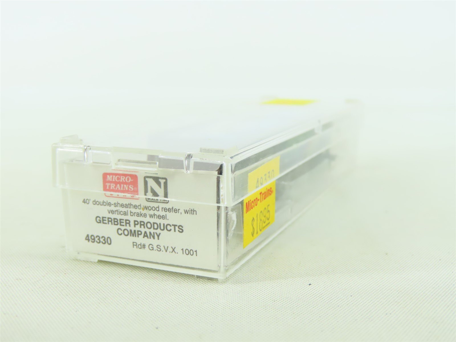 N Micro-Trains MTL 49330 GSVX Gerber Products Company 40' Wood Reefer #1001