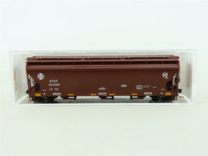 N Scale Micro-Trains MTL 09400481 ATSF Santa Fe ACF 3-Bay Covered Hopper #314395