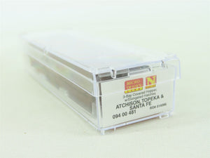 N Scale Micro-Trains MTL 09400481 ATSF Santa Fe ACF 3-Bay Covered Hopper #314395