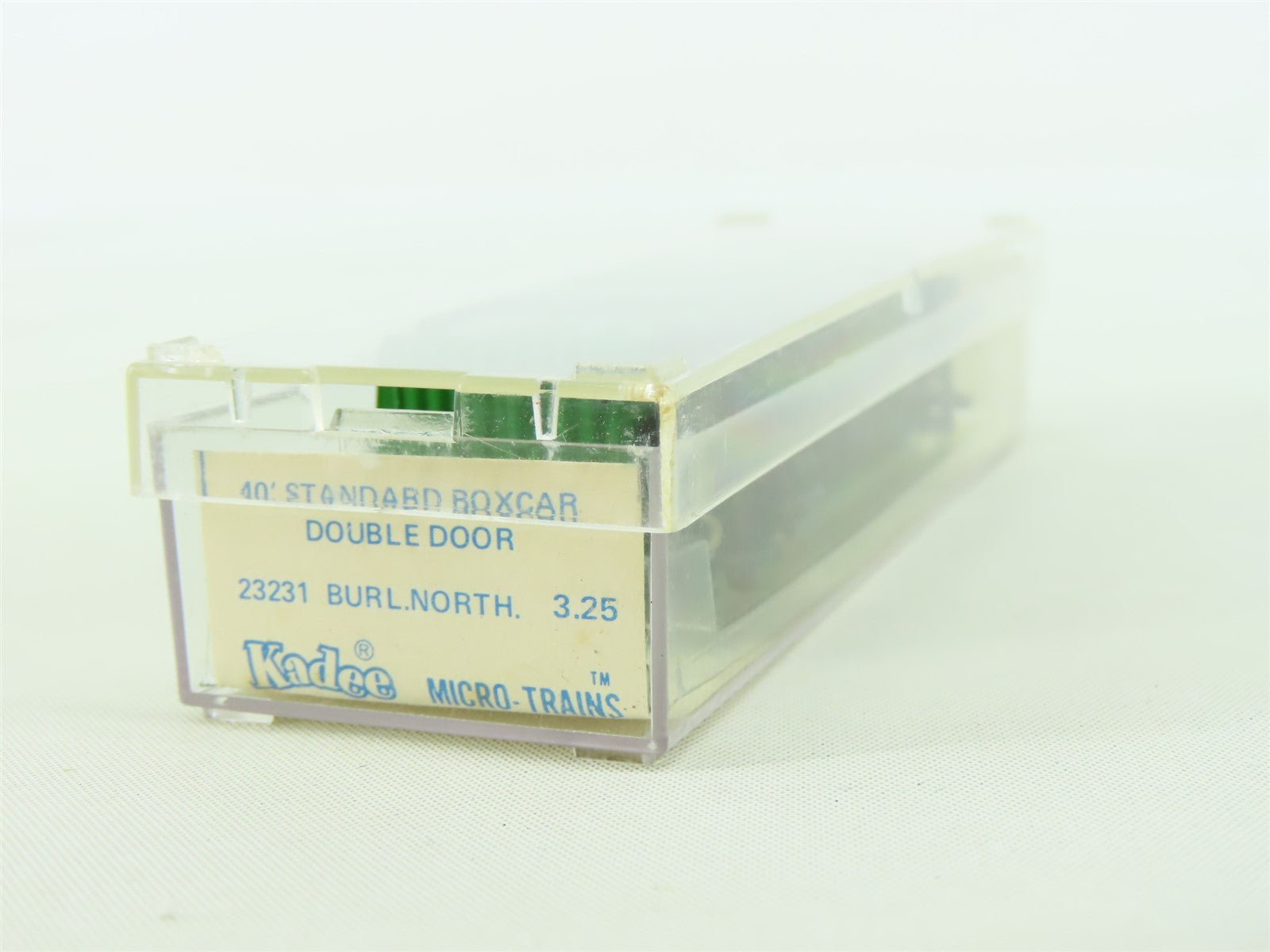 N Micro-Trains MTL Kadee 23231 BN Burlington Northern Boxcar 198961 - Blue Label