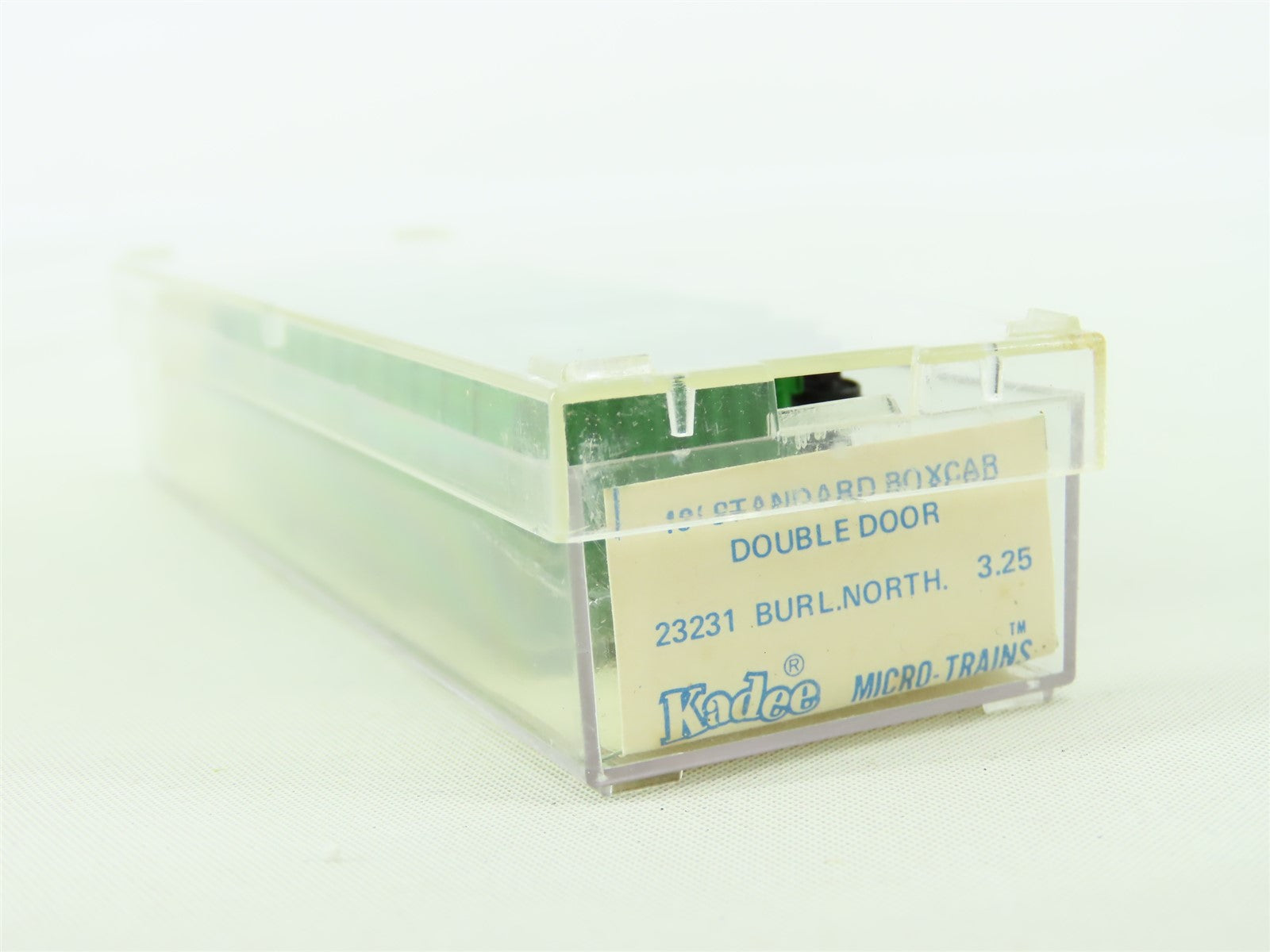 N Micro-Trains MTL Kadee 23231 BN Burlington Northern Boxcar 198961 - Blue Label