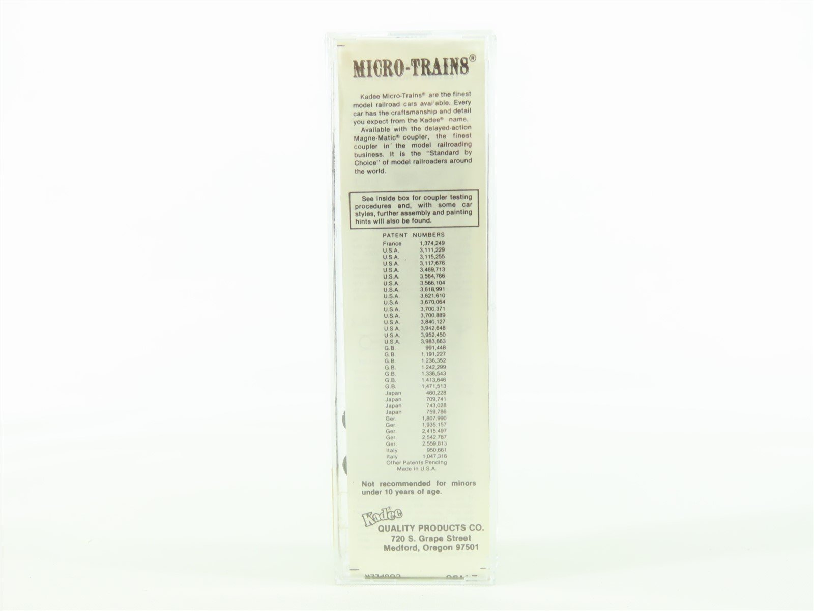 N Scale Kadee Micro-Trains MTL 24190 MP Missouri Pacific Line 40' Boxcar #128730