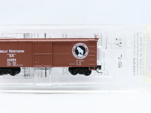 Z Scale Micro-Trains MTL #51500162 GN Great Northern 40' Wood Box Car #24884