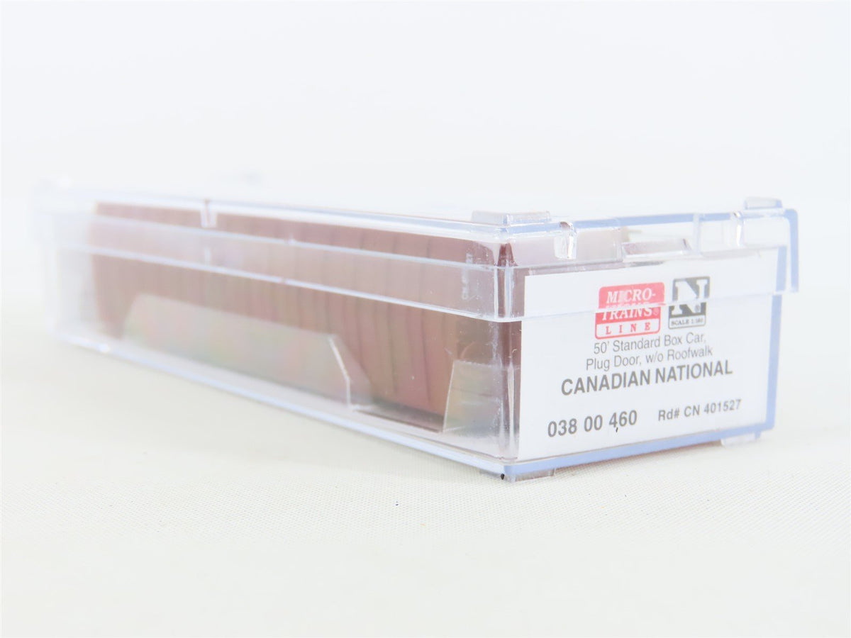 N Micro-Trains MTL 03800460 CN Canadian National &quot;Newsprint&quot; 50&#39; Box Car #401527