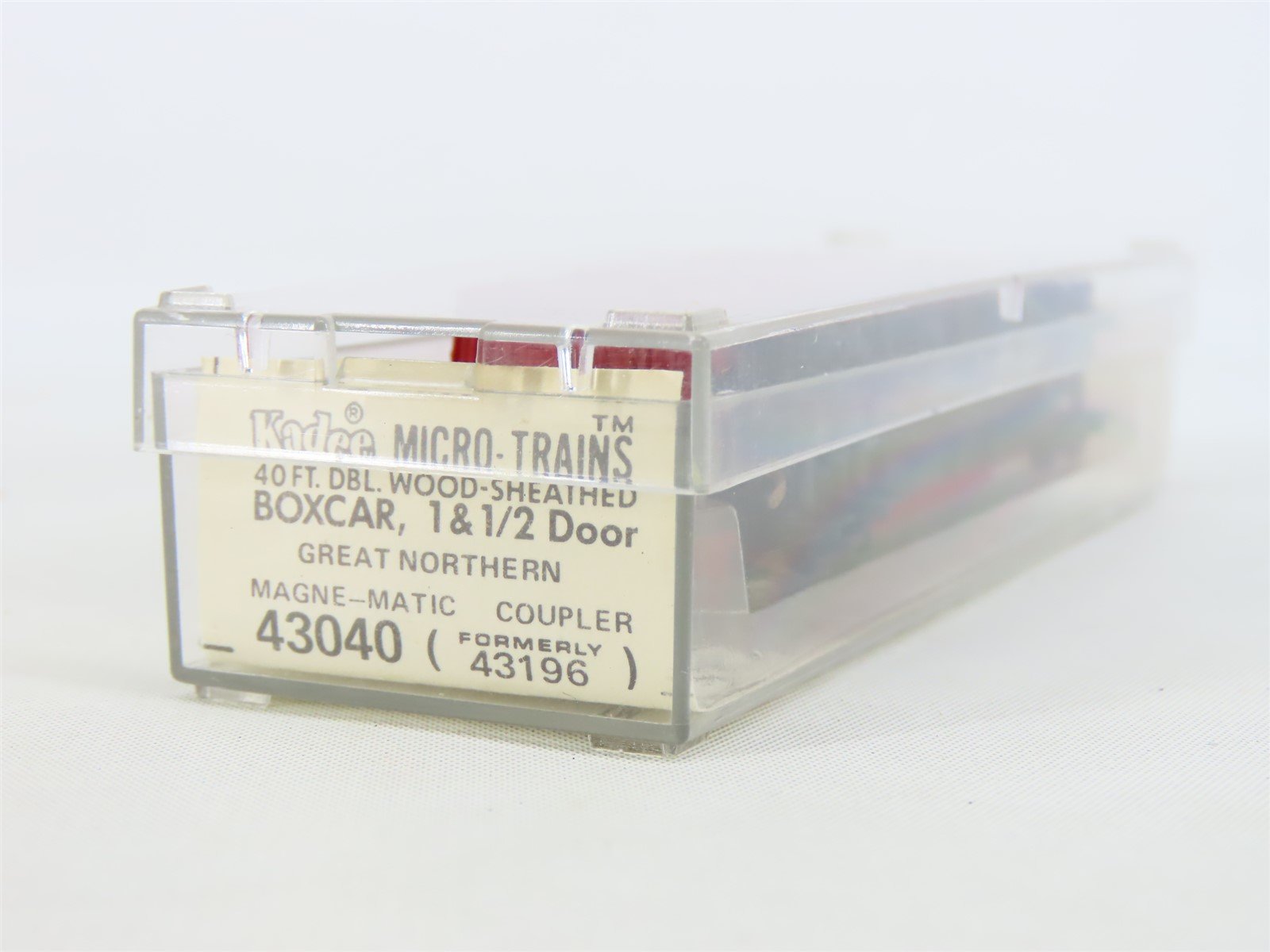 N Scale Kadee Micro-Trains MTL 43040 GN Great Northern 