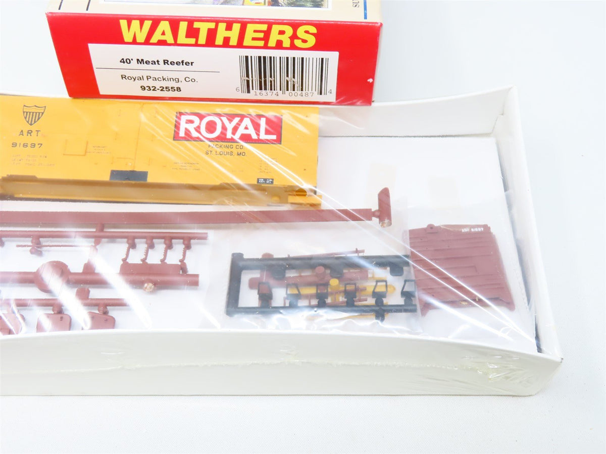 HO Scale Walthers Kit #932-2558 UP ART Royal Packing Co. 40&#39; Meat Reefer #91697