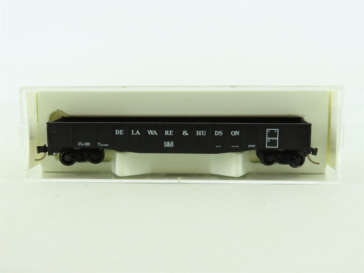 N Micro-Trains MTL 46310 D&amp;H Delaware &amp; Hudson 50&#39; Fishbelly Side Gondola #13833