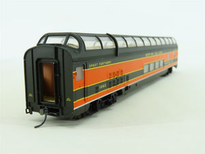 HO Walthers 932-9040 GN Empire Builder Great Dome Passenger Custom w/Lighting