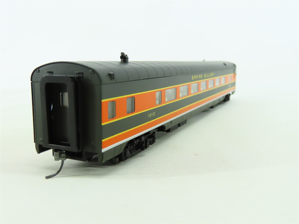 HO Walthers 932-9045 GN Empire Builder 60-Seat Coach Passenger Custom w/Lighting