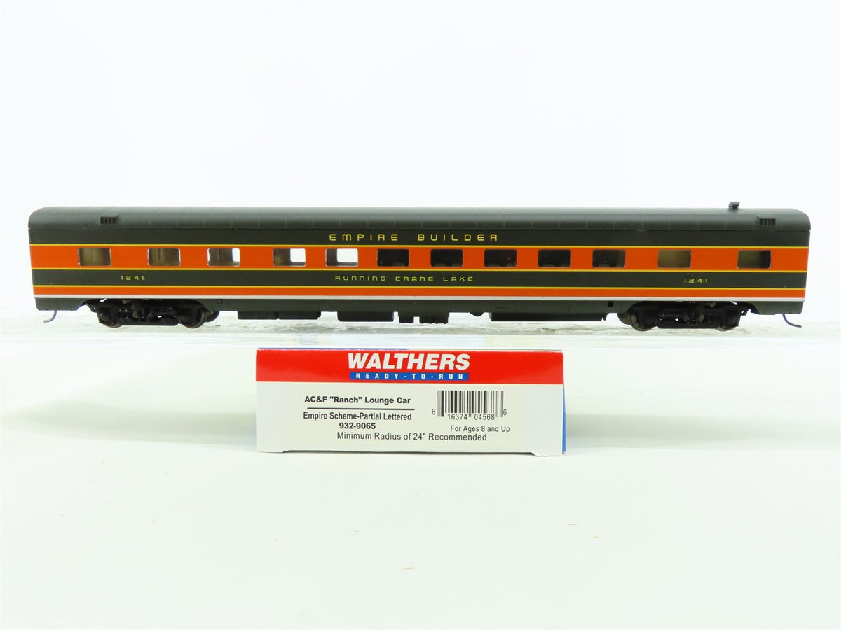 HO Walthers 932-9065 GN Empire Builder Ranch Lounge Passenger Custom w/Lighting