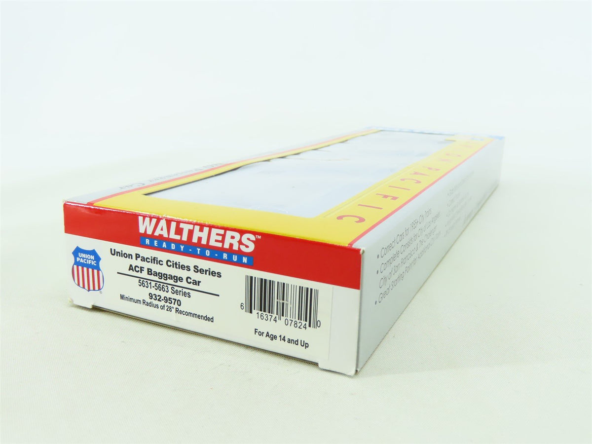 HO Walthers 932-9570 UP Union Pacific 5631-5663 Series ACF Baggage Passenger