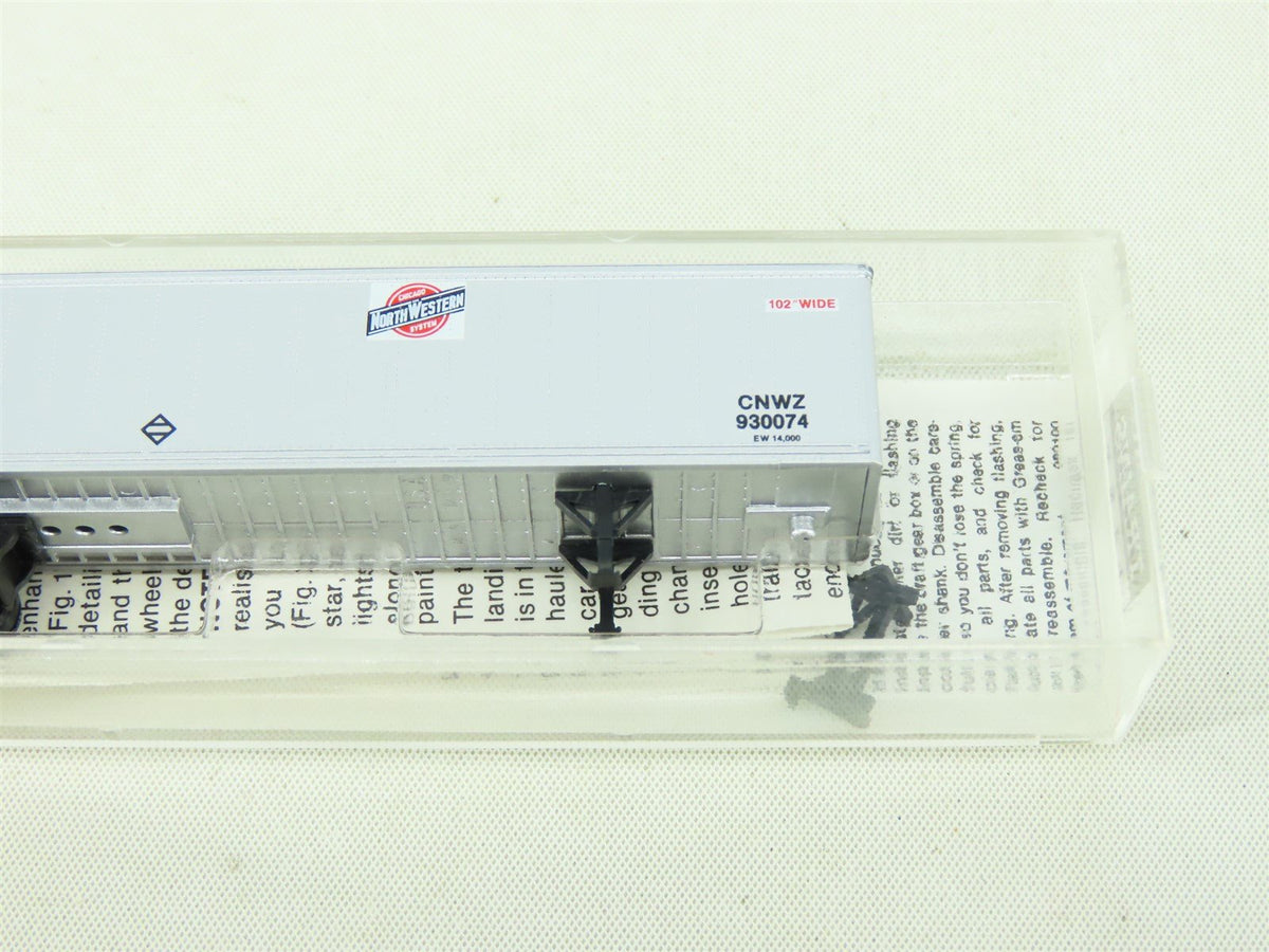 N 1/160 Scale Micro-Trains MTL 67020 Chicago Northwestern 45&#39; Trailer #930074