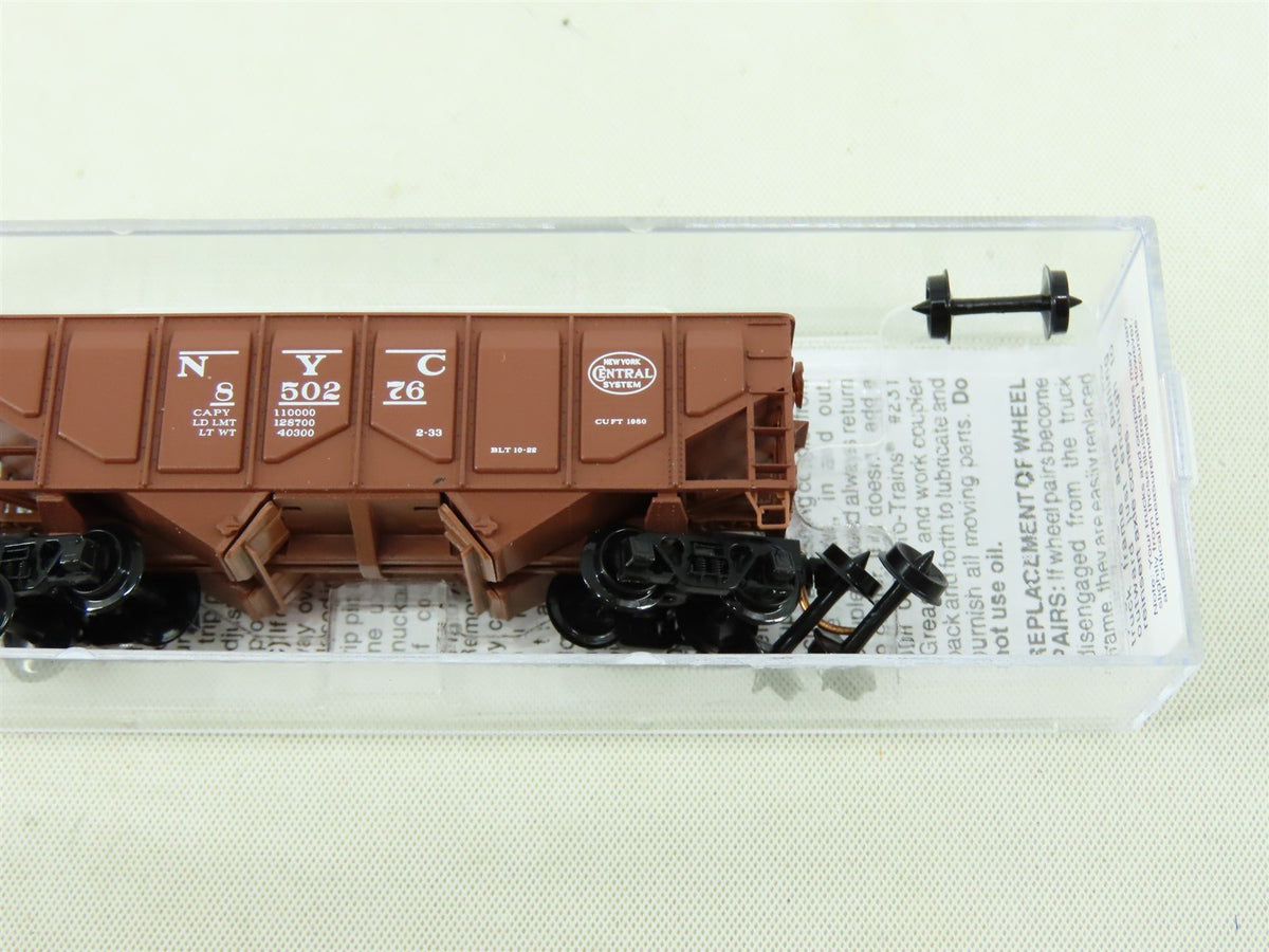 N Scale Micro-Trains MTL 08500022 NYC New York Central 2-Bay Hopper #850276