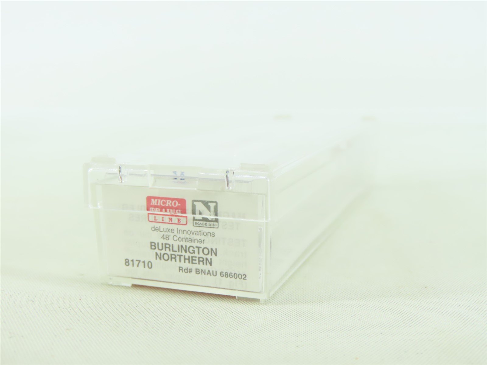 N Scale Micro-Trains MTL 81710 BN Burlington Northern Atlanta Trailer #686002