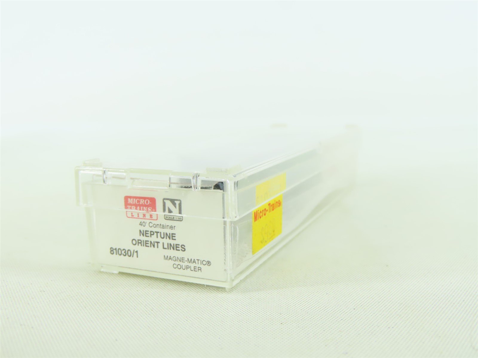N Scale Micro-Trains MTL 81030/1 Neptune Orient Lines 40' Container #4180892