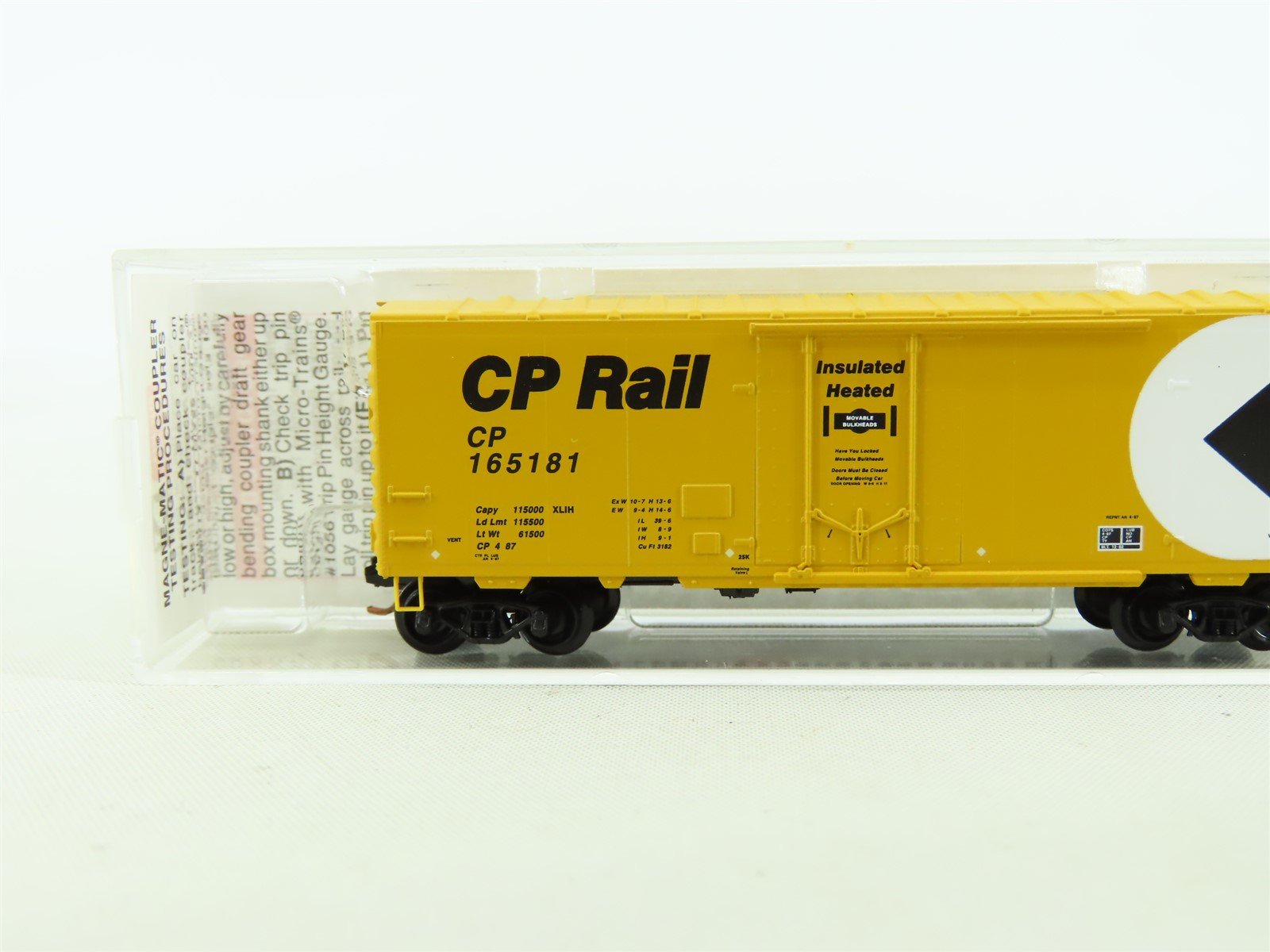 N Scale Micro-Trains MTL 07400010 CP Canadian Pacific 40' Box Car #165181