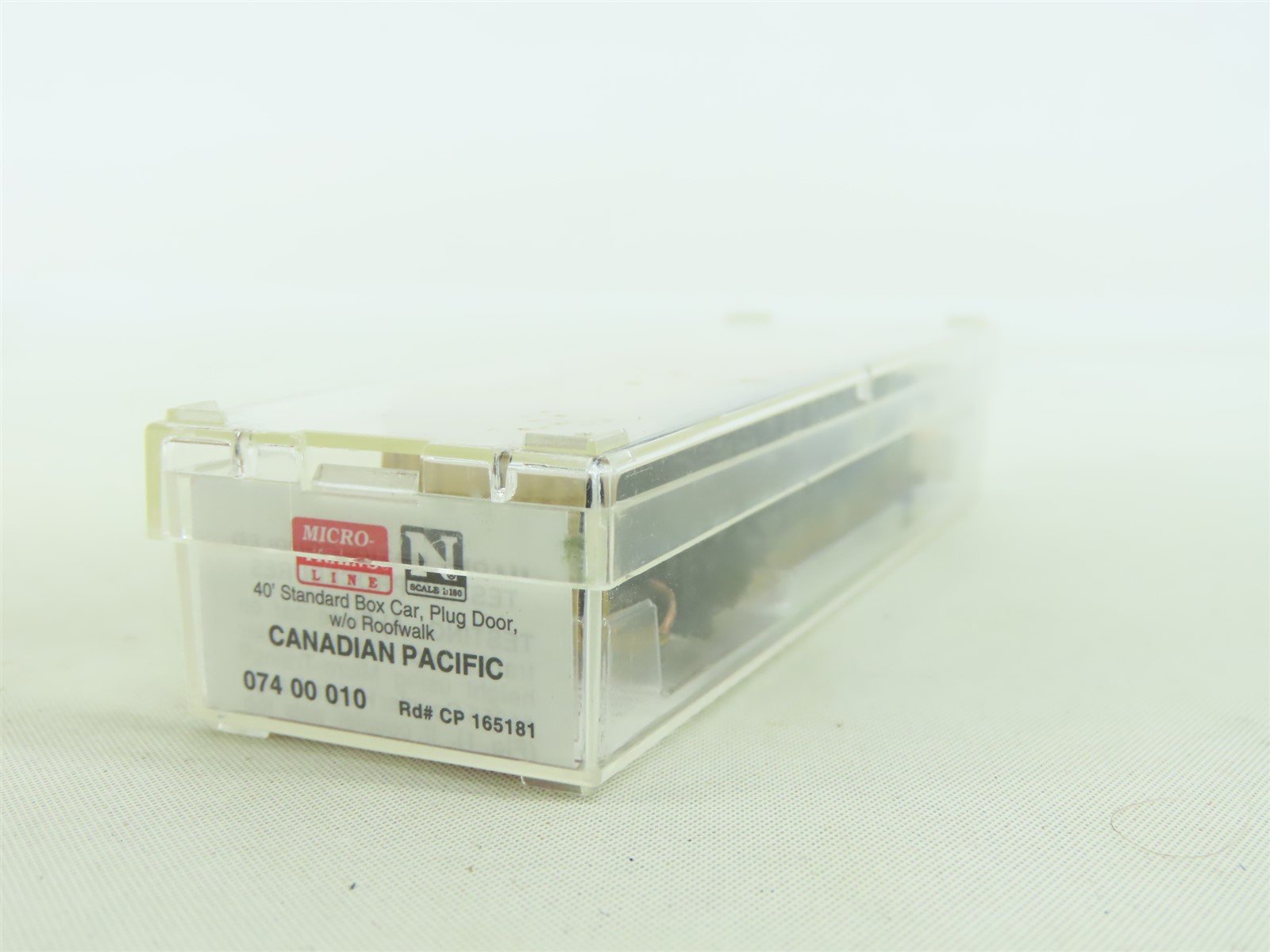 N Scale Micro-Trains MTL 07400010 CP Canadian Pacific 40' Box Car #165181