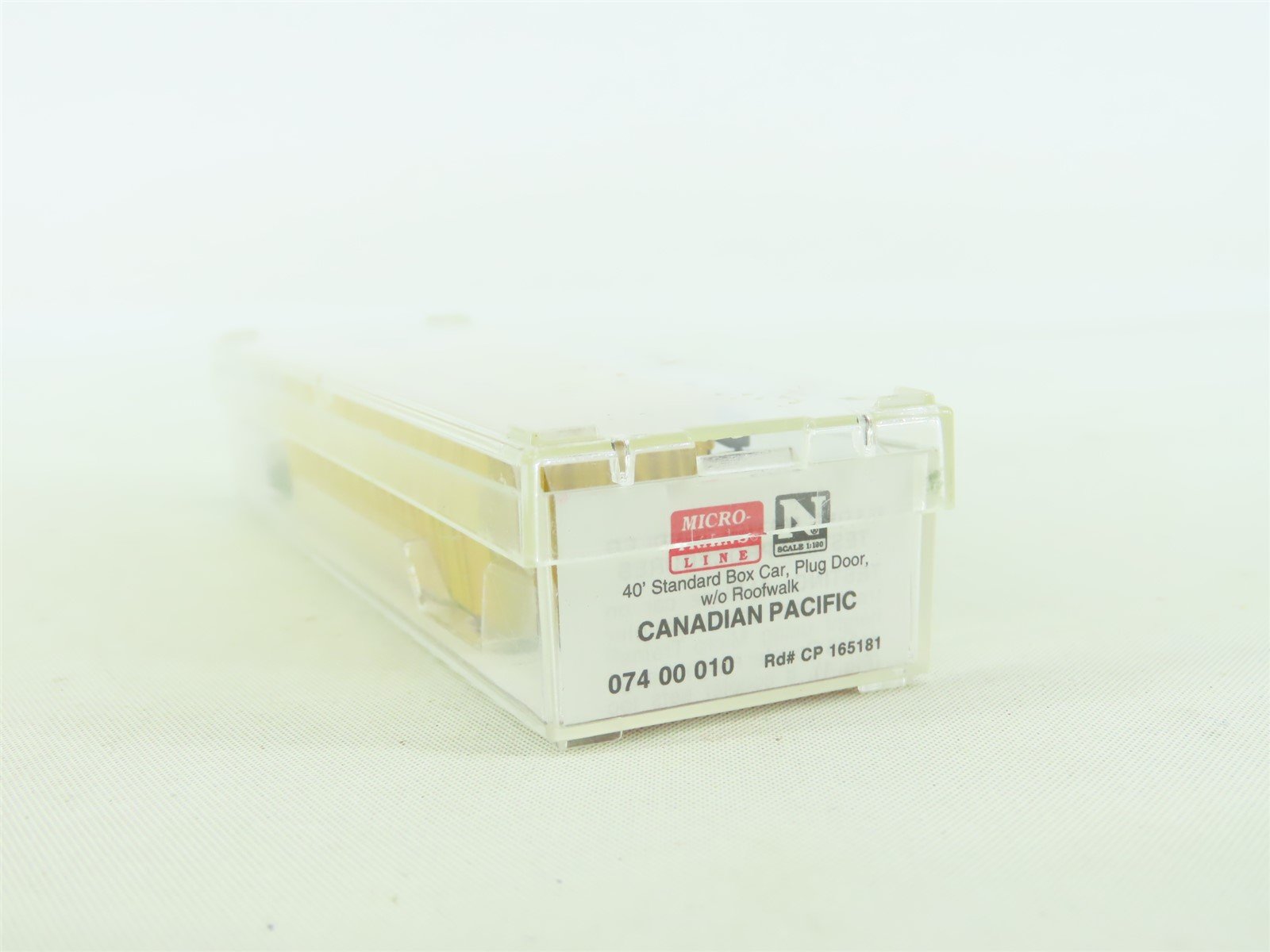 N Scale Micro-Trains MTL 07400010 CP Canadian Pacific 40' Box Car #165181