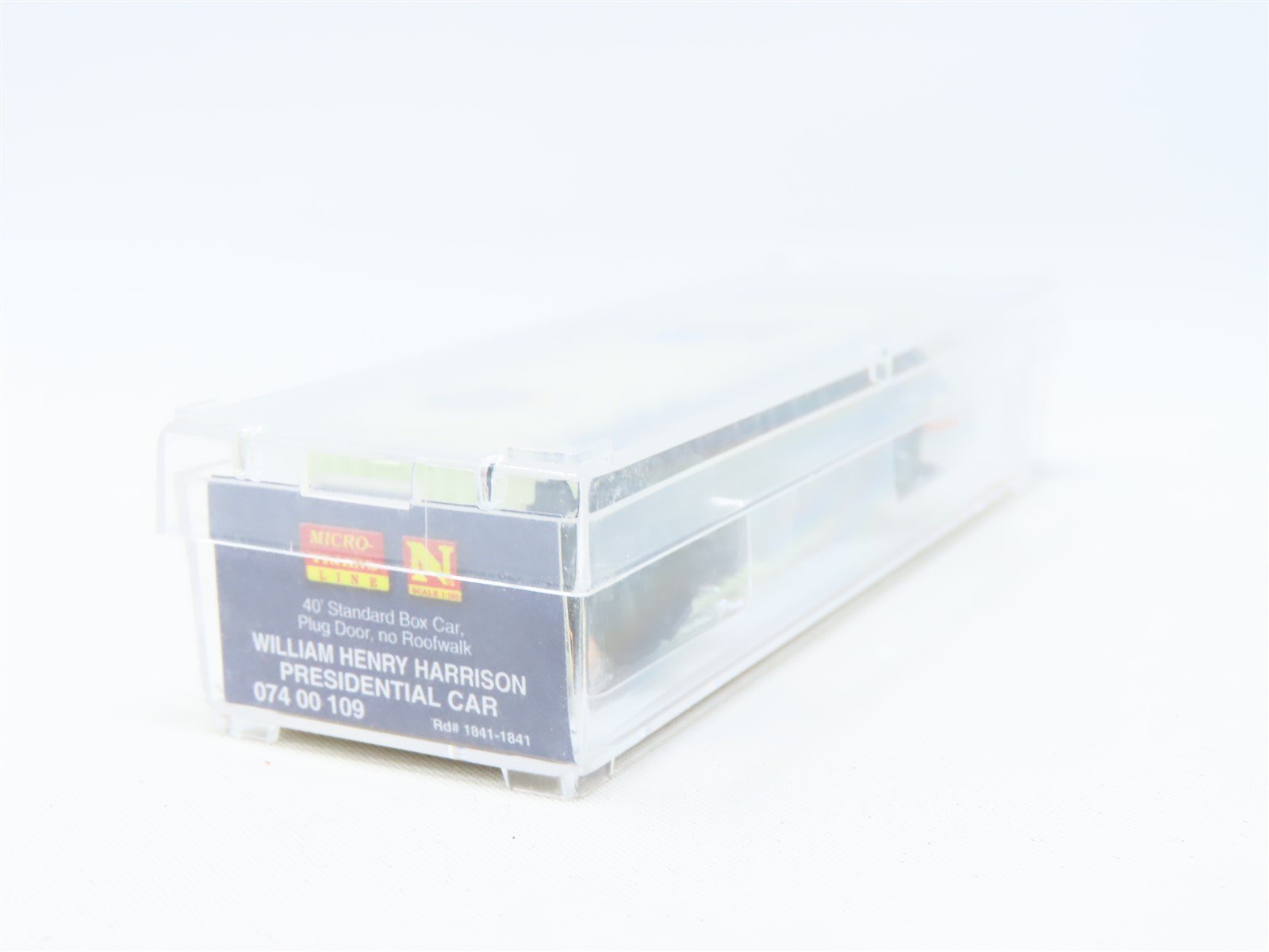 N Micro-Trains MTL #07400109 Presidential Car Box Car - William Henry Harrison