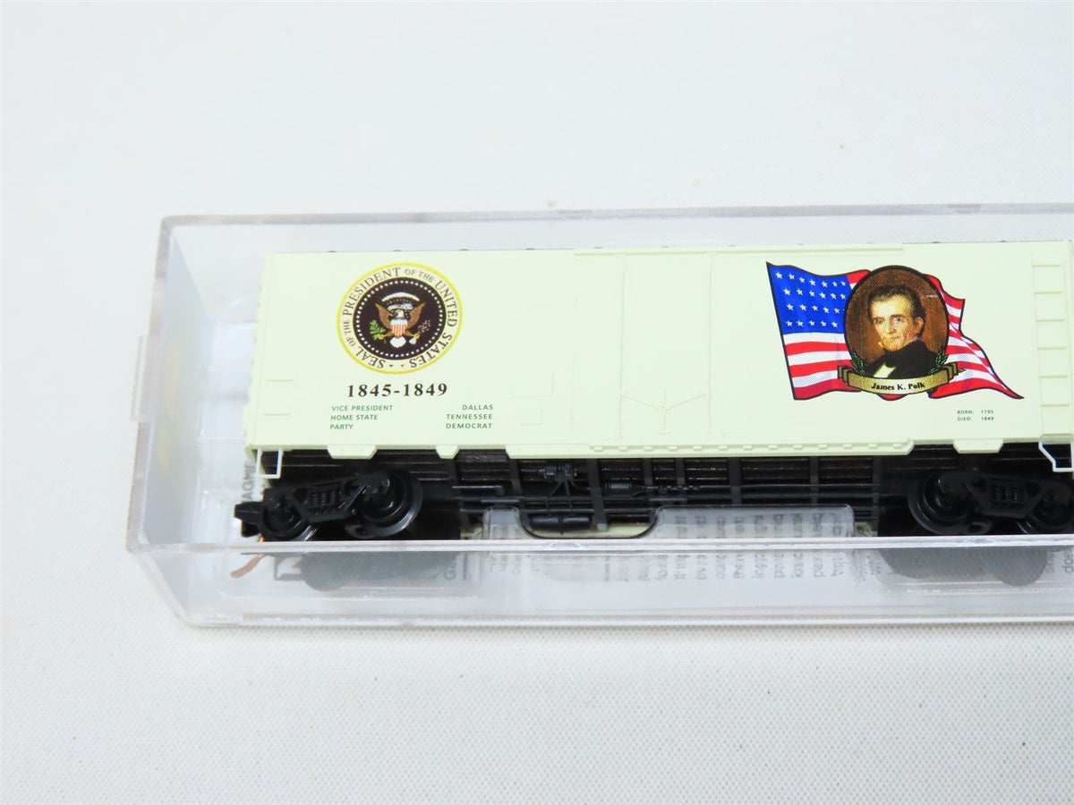 N Scale Micro-Trains MTL #07400115 Presidential Car 40&#39; Box Car - James K. Polk