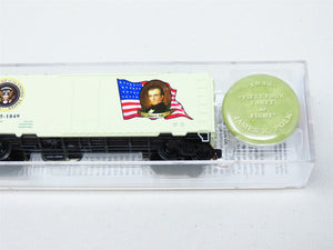 N Scale Micro-Trains MTL #07400115 Presidential Car 40' Box Car - James K. Polk