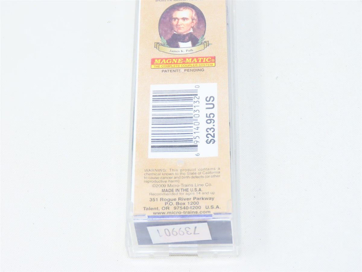 N Scale Micro-Trains MTL #07400115 Presidential Car 40&#39; Box Car - James K. Polk