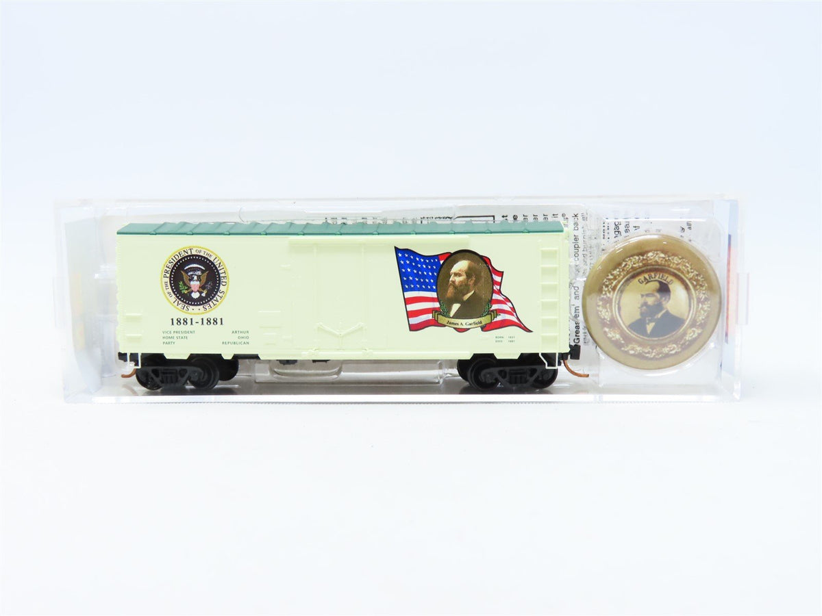 N Scale Micro-Trains MTL #07400126 Presidential Car 40&#39; Box Car - James Garfield