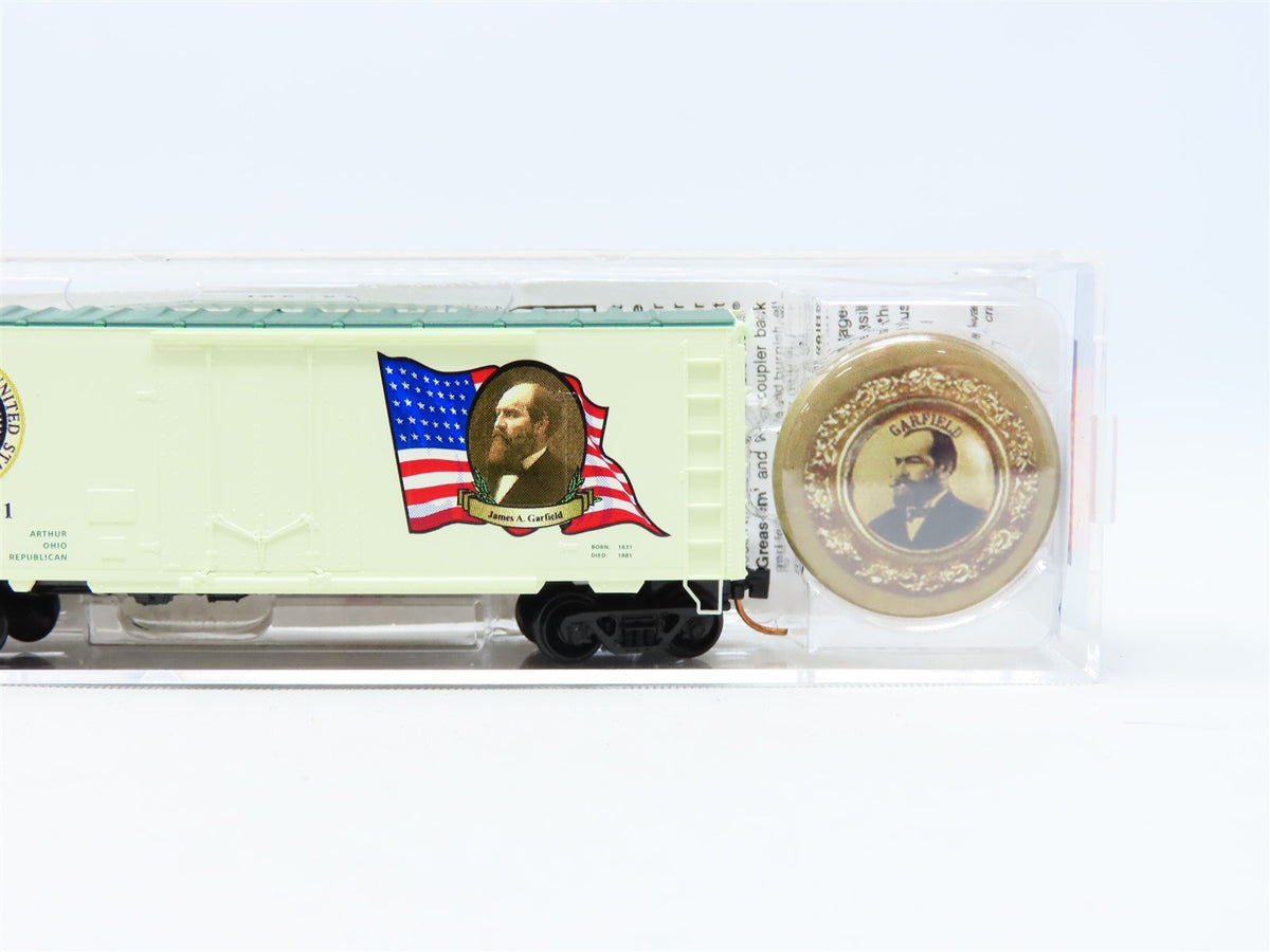 N Scale Micro-Trains MTL #07400126 Presidential Car 40&#39; Box Car - James Garfield