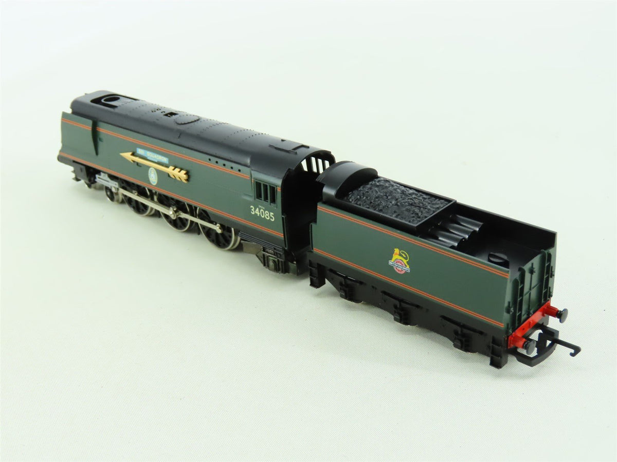 OO Hornby Top Link R.646 BR &quot;Golden Arrow&quot; 4-6-2 Battle of Britain Steam #34085